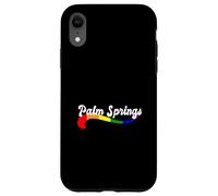 Palm Springs Rainbow Gay California CA LGBTQ Pride Canyon Case for iPhone XR