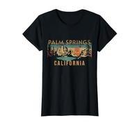 Palm Springs Value Graphic T-Shirt, Women, Black, L