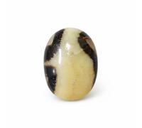 Palm Stone, Worry Stones, Natural Oval Worry Stone, Natural Stone Oval for Balancing Reiki, Therapy, Meditation (Septaria, 70-80g)