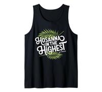 Palm Sunday Hosanna in The Highest Christian Easter 2026 Tank Top