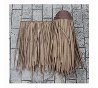 Palm Thatch Roll Simulation Thatch Tile Hot Melt Artificial Mexican Palm Runner Roll Roof Thatch Tile,Straw Roof for Tiki Hut Bar Garden Patio - Shipped in Rolls(Yellow c,0.5x15m/1.64X49.2ft)