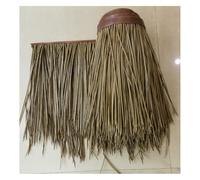 Palm Thatch Rolls Artificial Thatch Roof Tile Straw Thatch Fake Thatch Plastic House Roof Simulation Thatch Tile Fake Thatch For Decorative Roofs, Pavilions, Parasols(Yellow a,0.5x15m/1.64X49.2ft)