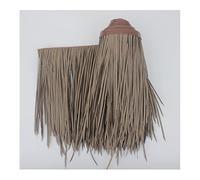 Palm Thatch Rolls Artificial Thatch Roof Tile Straw Thatch Fake Thatch Plastic House Roof Simulation Thatch Tile Fake Thatch For Decorative Roofs, Pavilions, Parasols(Yellow c,0.5x20m/1.64X65.6ft)