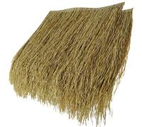 Palm Thatch Tiles - Artificial Thatch Roof for Tiki Bars, Gardens, Patios, and Decks | Durable PE Plastic for Gazebos and Wall Décor