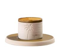 Palm Tree Coffee Mug Set,Desert Camel Coffee Cup,Arabic Style Vintage Coffee Mugs,Unique Tea Cup for Women and Men(310ml)
