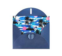 Palm Tree Greeting Card With Envelope, Birthday Card, Christmas Card, Invitation Card, 3 Colors