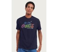 Palm Tree Logo Catch The Wave Coca Cola T-Shirt Coca-Cola Navy XXL