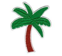 Palm Tree Patch for Iron-On or Sew On Clothes Embroidered Iron-On Patch Applique Patch Size 7.5 x 6.0 cm