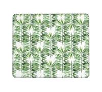 Palm Tree1 Stable Grip Mouse Pad Desk Mat, Lock Edge with Non-Slip Rubber Bottom for Computer Laptop PC