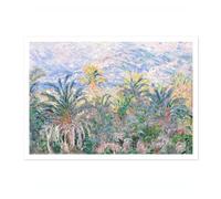 Palm Trees At Bordighera Claude Monet Art Print, Classic Art Painting Poster, Impressionism Art Exhibition Modern Wall Art, Minimalist Home Decor Picture Artwork, A3 (Print Only) - 42x29.7cm