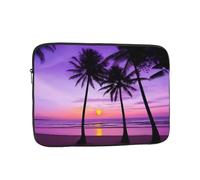 Palm Trees At Sunset Laptop Sleeve Case â€“ Slim And Portable Shockproof Protective Laptop Cover For 10-Inch,12-Inch,13-Inch,15-Inch & 17-Inch Laptops | Water-Resistant Laptop Sleeve Bag