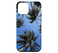 Palm Trees Under Blue Skies, Relaxation Case for iPhone 12 mini