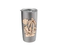 Palm Trees Vacation Sun Street Art Graffiti Stainless Steel Insulated Tumbler