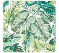 Palm Tropical Luau Luncheon Napkins (16cm) - Vibrant & Colorful Party Napkins - Perfect for Luaus, Beach Parties, and Summer Gatherings - 16ct