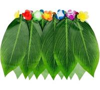Palm Tropical Party Supplies tableware Plates Cups Napkins Tablecover Birthday Party Hawaii (Palm Leaves)