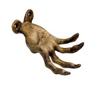 Palm Up Towel Hooks, Realistic Horror Hand Decor for Hat Purse Clothes, Resin Material Details with Heavy Duty Function, Artistic Selling Points, Halloween Gothic Home Gift