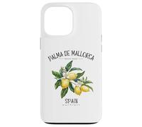 Palma de Mallorca Balearic Islands Lemons Spanish Art Spain Case for iPhone 13 Pro Max