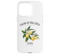 Palma de Mallorca Balearic Islands Lemons Spanish Art Spain Case for iPhone 15 Pro Max