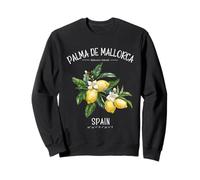 Palma de Mallorca Balearic Islands Lemons Spanish Art Spain Sweatshirt