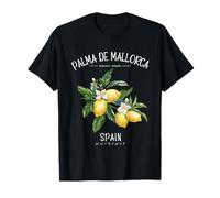 Palma de Mallorca Balearic Islands Lemons Spanish Art Spain T-Shirt