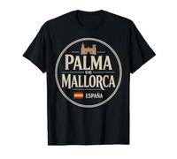 Palma De Mallorca City Travel Spain Adventure Value Graphic T-Shirt