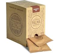 PALMA Italian Hot Chocolate Sachets - Piemontese Nut Chocolate | Rich & Creamy Drinking Chocolate | Gluten Free, GMO Free | Made in Italy | 500g (20 Servings)
