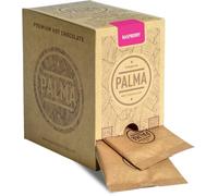 PALMA Italian Hot Chocolate Sachets - Raspberry Chocolate | Rich & Fruity Drinking Chocolate | Gluten Free, GMO Free | Made in Italy | 500g (20 Servings)