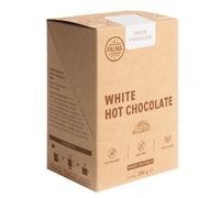 PALMA Italian Hot Chocolate Sachets - White Chocolate | Rich & Creamy Drinking Chocolate | Gluten Free, GMO Free | Made in Italy | 250g (10 Servings)