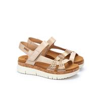 Palma Leather Sandals champagne