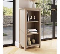 Palma Putty 3 Tier Bookcase Shelf Storage Unit FWStyle Cream One Size