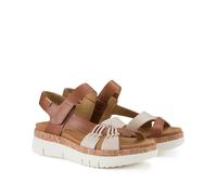 Palma Sandals Cognac/White