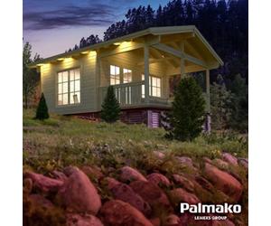 Palmako Agneta 18.8M + 12.5M² - 5.2M X 4.2M - 70mm Wall Logs