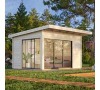 Palmako Andrea 11.2M² - 3.9M X 3.0M - 44mm Wall Logs