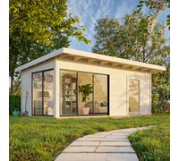 Palmako Andrea 17.1M² - 5.95M X 3.0M - 44mm Wall Logs