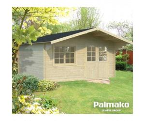 Palmako Britta 17.5M² - 4.2M X 5.1M - 40mm Wall Logs