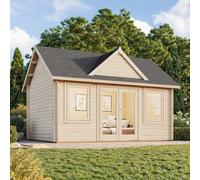 Palmako Claudia 14.2M² - 4.5M X 3.3M - 44mm Wall Logs