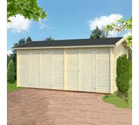 17' x 10'5 Palmako Jari Premium (28mm) Multi-room Shed (5.2m x 3.2m)