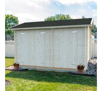 13'5 x 8'5 Palmako Jari (28mm) Premium Nordic Shed (4.1m x 2.6m)
