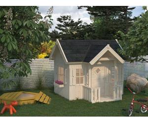 Palmako Jennie 3.6M² Playhouse - 2.3M X 1.6M - 16mm Wall Logs