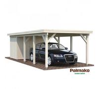 12' x 25' Palmako Karl Wooden Carport (3.6m x 7.6m)