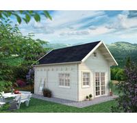 Kendra (4.2x5.2m | 18.4m2 | 70mm) Log House with Loft Space