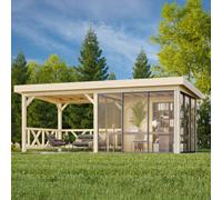 Lenna 404/704 (6x3m | 16.6m2) Glass Garden Room With Sliding Doors (Double Glazing Available)