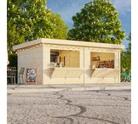 Palmako Lenna 311 Market Stall - 5.88M X 3.0M - 28mm Wall Logs