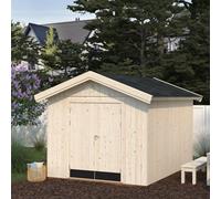 Palmako Martin 8.4M² Storage Shed - 2.75M X 3.44M - 18mm Wall Logs
