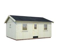 Palmako Pernilla 21.5M² - 4.48M X 5.48M - 18mm Wall Logs