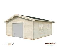 Palmako Roger 27.7m² Garage - Without Garage Door