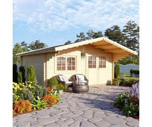 Palmako Sally 15.5M² - 4.5M X 6.1M - 44mm Wall Logs