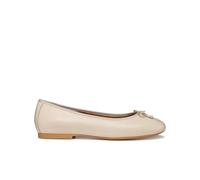 Geox Women's D New Palmaria F Ballet Flat, Papyrus, 40 EU