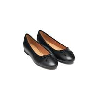 Palmaria Leather Ballet Pumps Black
