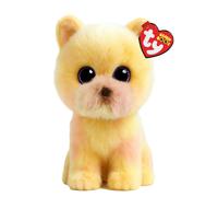 TY Palmer Pomeranian Beanie Boo 14cm - Soft Plush Toy for Kids - Collectible Cuddly Stuffed Animal Teddy Character Gift